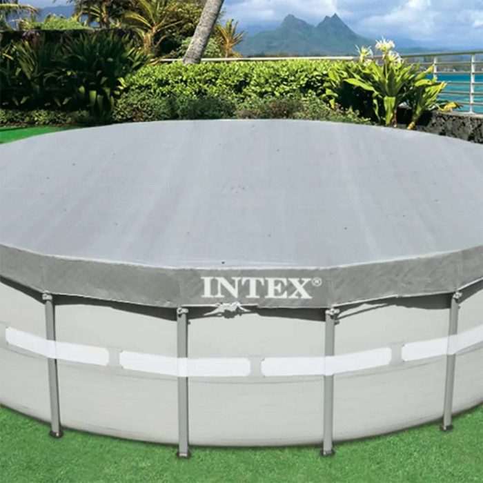 Intex Prelată piscină &quot;Deluxe&quot;, 488 cm, rotund, 28040