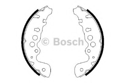 Set saboti frana SUZUKI GRAND VITARA I Cabriolet (GT) (1998 - 2005) BOSCH 0 986 487 616 foto