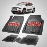 Cumpara ieftin Covorase Citroen C3 Hatchback 5 Usi Pre-Facelift Compatibile 2016-2020 | Red