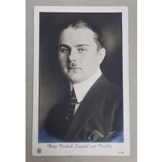 PRINTUL FRIEDRICH LEOPOLD VON PREUSEN , CARTE POSTALA ILUSTRATA , MONOCROMA, NECIRCULATA , PERIOADA PRIMULUI RAZBOI MONDIAL