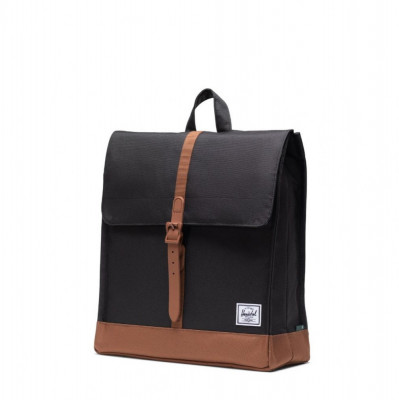 Rucsac Herschel City Mid Volume Negru Eco - Cod 729453796821 foto