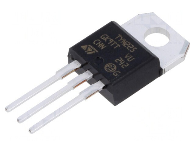Tiristor 200V 25A TO220AB THT