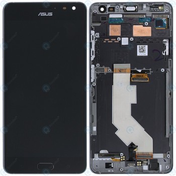 Asus Zenfone AR (ZS571KL) Zenfone Ares (ZS572KL) Unitate de afișare completă neagră 90AK0021-R20010 foto