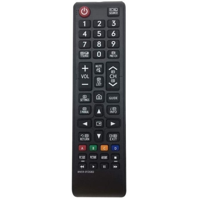 Telecomanda pentru Led Smart SAMSUNG, neagra cu functiile telecomenzii originale