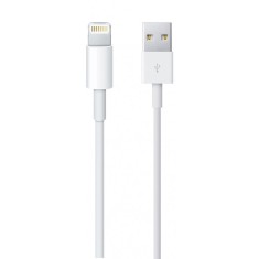 Cablu Date si Incarcare USB la Lightning OEM, 1A, 0.25 m, Alb