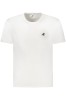 U.S. Grand POLO Tricou barbati simplu cu logo brodat, alb, M, L, U.S. GRAND POLO EQUIPMENT &amp; APPAREL