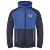 FC Chelsea geacă de bărbați cu glugă shower navy royal - XXL