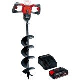 Einhell GE-EA 18/150 Li BL PXC + Starter Kit - Foreza de pamant 150 mm + Set 1 acumulator si incarcator Li-Ion 18 V 2.5 Ah