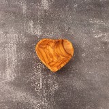 Platou Piccolo Cuore din lemn de măslin