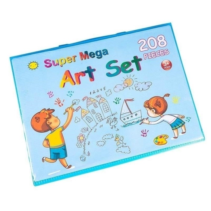 Set desen, Super mega, 208 piese, 3+