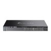 Omada 24-Port Gigabit Stackable L3 Managed Switch with 4 10GE, TP-Link
