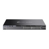 Omada 24-Port Gigabit Stackable L3 Managed Switch with 4 10GE