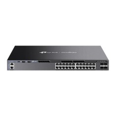 Omada 24-Port Gigabit Stackable L3 Managed Switch with 4 10GE