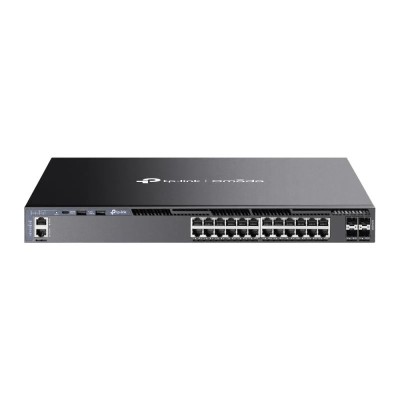 Omada 24-Port Gigabit Stackable L3 Managed Switch with 4 10GE foto