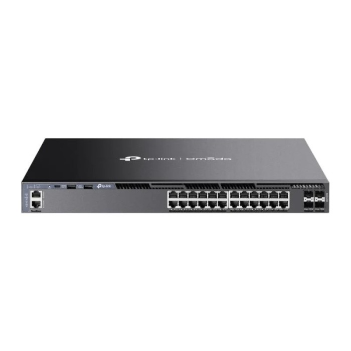 Omada 24-Port Gigabit Stackable L3 Managed Switch with 4 10GE
