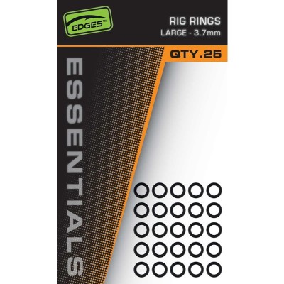 Anouri Fox Edges Rig Rings Large, 3.7mm, 25buc/pac foto