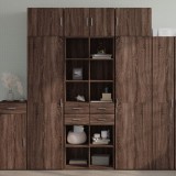 VidaXL Dulap &icirc;nalt, stejar maro, 70x42,5x185 cm, lemn prelucrat