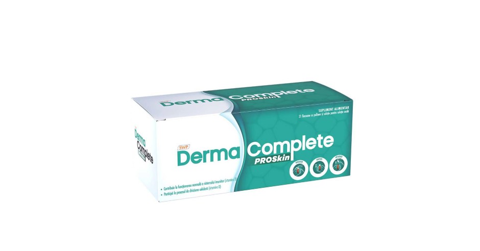 Supliment pentru Leziuni Cutanate ale Pielii Derma Complete PROSkin 21 ...