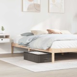 vidaXL Cutie de depozitare cu fereastră superioară transparentă 2 pcs 42024728