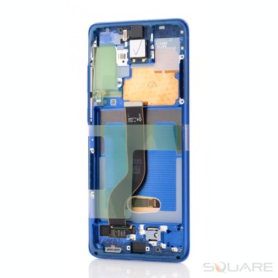 LCD OEM Samsung S20+, G985F, G986F 5G, Aura Blue, Service Pack OEM foto