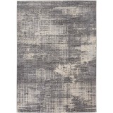 Covor Model Calvin Klein CK953, Gri, Bej, Marime 66 x 114 cm, Modern, Ideal pentru Living, Dormitor, Birou, Sufragerie