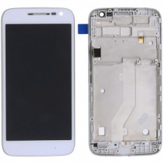 Motorola Moto G4 Play (XT1602, XT1604) Capacul frontal al modulului de afișare + LCD + digitizer alb