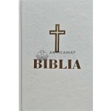 BIBLIA (coperta cartonata alba, cu margini aurite) - 2015 (@D39)