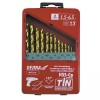 Set de burghie pentru metal hss+cobalt+tin, 13buc, 135&Acirc;&deg;, Dedra