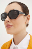 VOGUE ochelari de soare femei, culoarea negru, 0VO5554S