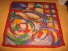 Esarfa matase sintetica &quot;abstract 73&quot;, Poliester, Marime universala