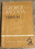 ELVI01 0442 Biblioteca Scolarului - Nr 131 - George Bacovia - Versuri