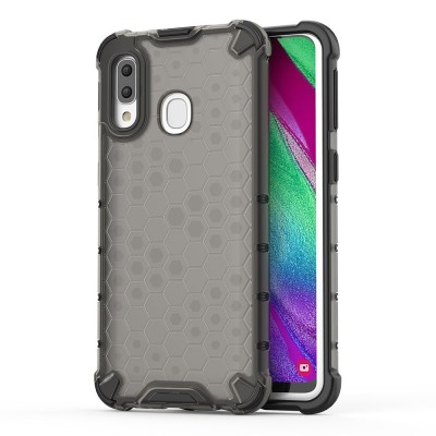 Husa SAMSUNG Galaxy A40 - Gel TPU Honeycomb Armor (Negru) foto