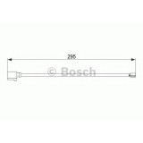 Senzor de avertizare,uzura placute de frana VW TOUAREG (7P5) (2010 - 2016) BOSCH 1 987 474 565