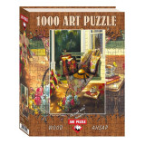Puzzle 1000 piese - din lemn Summer Shade-SANDY LYNAM CLOUGH, Jad