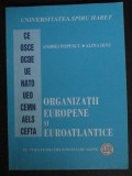 Organizatii europene si euroatlantice