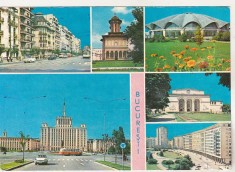 bnk cp Bucuresti - Vedere - circulata - marca fixa