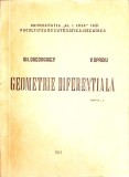 GEOMETRIE DIFERENTIALA PARTEA I-GH. GHEORGHIEV, V. OPROIU-350853