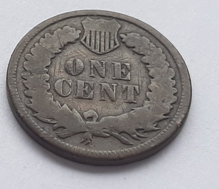 97. Moneda SUA 1 cent 1883