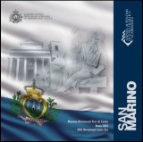 SAN MARINO 2012 - Set monetarie - folder / BU, Europa