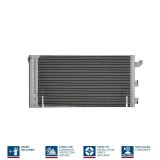 Condensator climatizare Fiat Panda Motor 1.1, 1.1, 1.2, 1.2, 1.2, 1.2 4x4, 1.2 4x4, 1.2 4x4, 1.2 Bipower, 610x320x16mm, OE 51782753