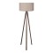 Lampă de podea PWL-1059 E27 &icirc;n nuanță de nisip/bej-nuc D38x140cm
