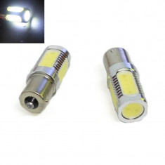 Bec LED High Power P21W 5-SMD 7.5W foto