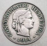 1.339 ELVETIA 10 RAPPEN 1914 B
