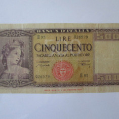 Italia 500 Lire 1947