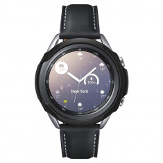 Husa Spigen Liquid Air pentru Samsung Galaxy Watch 3 (41mm), Design minimalist, Negru foto