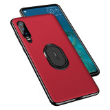 Husa Plastic - TPU Londor Holder pentru Huawei P30 lite, Rosie