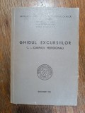Ghidul excursiilor - Carpatii Meridionali cu 4 harti / R4P1S
