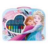 Set Pictura Frozen 2 AS, 3+ Ani, 33x25cm, Multicolor, 12 Carioci, Creioane Colorate si Cerate, Rechizite Desen, Art Case