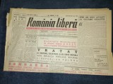 ZIARUL ROMANIA LIBERA 30 IANUARIE 1949