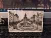 Timișoara, Bulevardul Regele Ferdinand I, circa 1935, tramvai, terase, 205, Necirculata, Fotografie